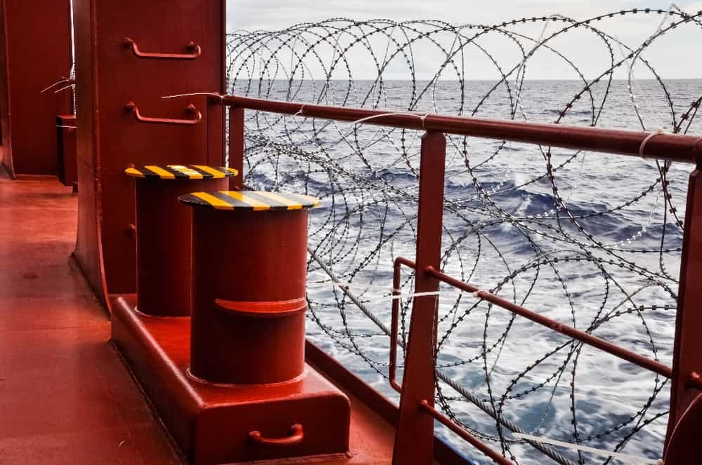 Ship Razor Wire Ship Protection Measures Ship Razor Wire Ship Protection Measures